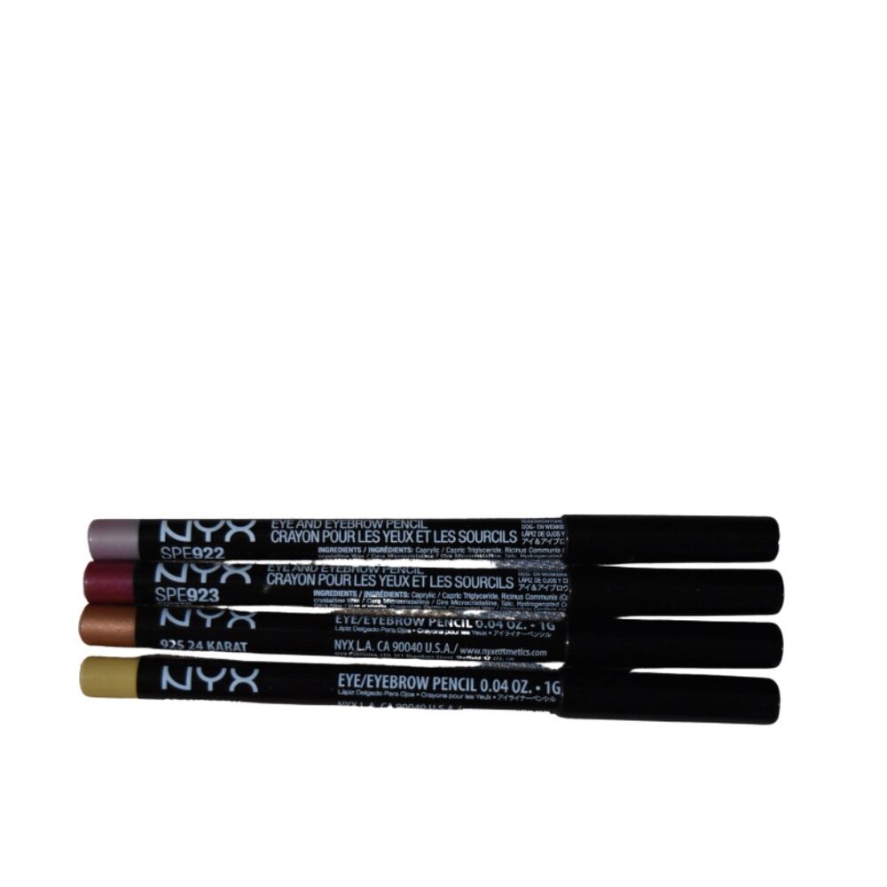 NYX Eye and or Brow Pencils Set Of 4